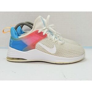 Nike‎ Air Max Bella TR 2 Women's 6.5 White Pink Blue Training Sneakers Shoes